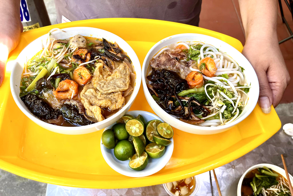Bún tôm Hải Phòng lạ miệng mà hấp dẫn